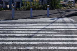 交差点の通行、横断歩道