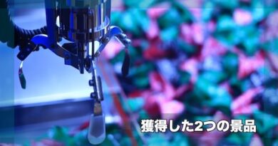 獲得した2つの景品