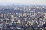 首都圏東京上空の眺望