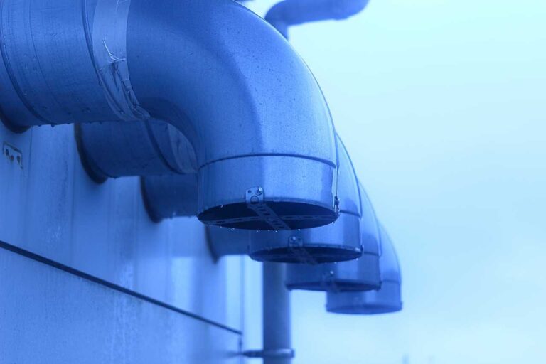 排気ダクトの写真素材