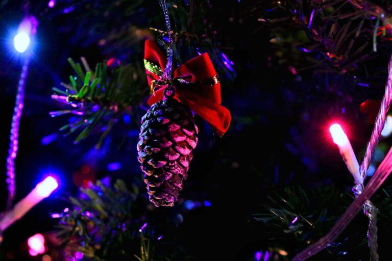 クリスマス装飾の写真素材