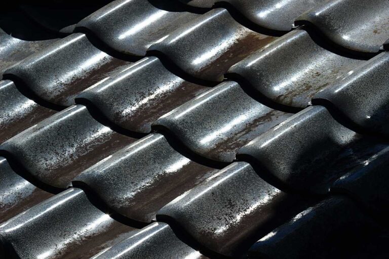 瓦屋根の写真素材