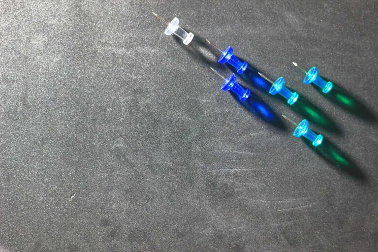 鋲の投影の写真素材