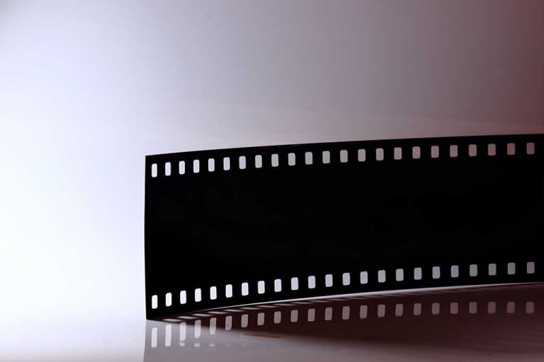 アナログフィルムの写真素材