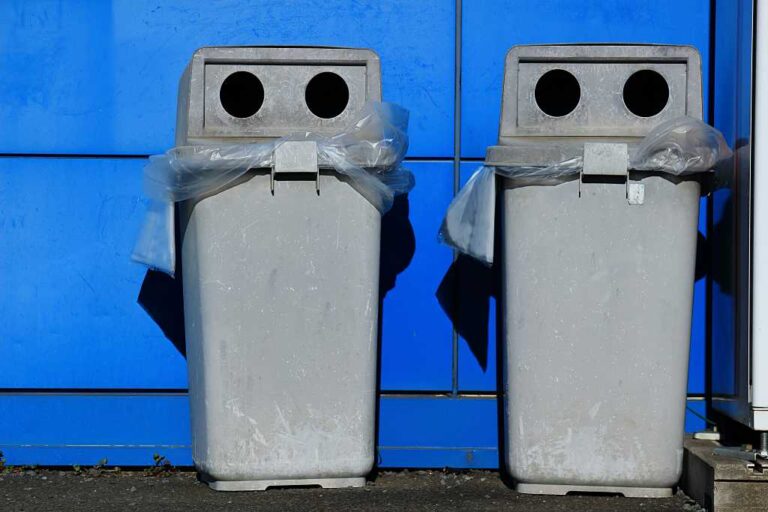 ドリンクくずかごの写真素材