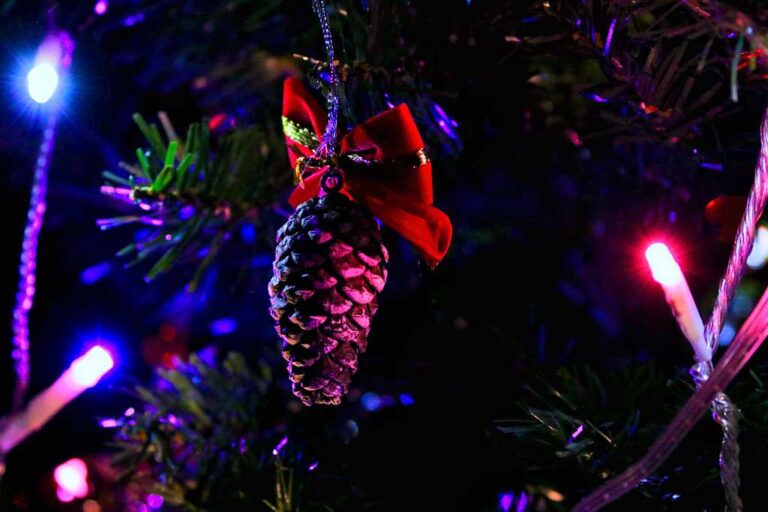 クリスマス装飾の写真素材