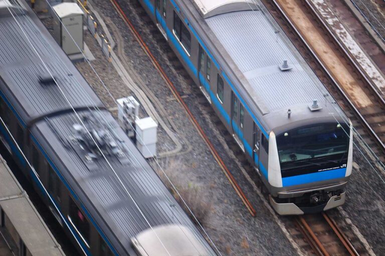 ラッシュアワーの写真素材