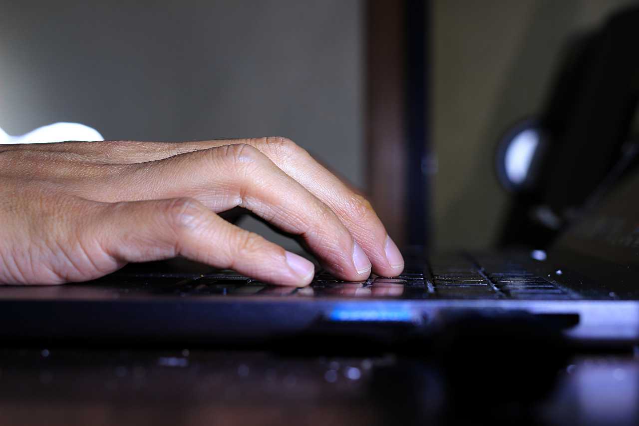 コンピュータワークの写真素材