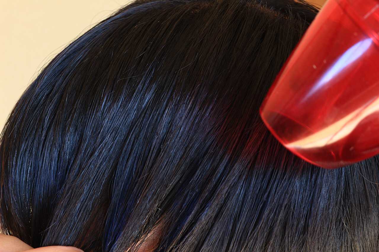 ヘアドライヤーの写真素材