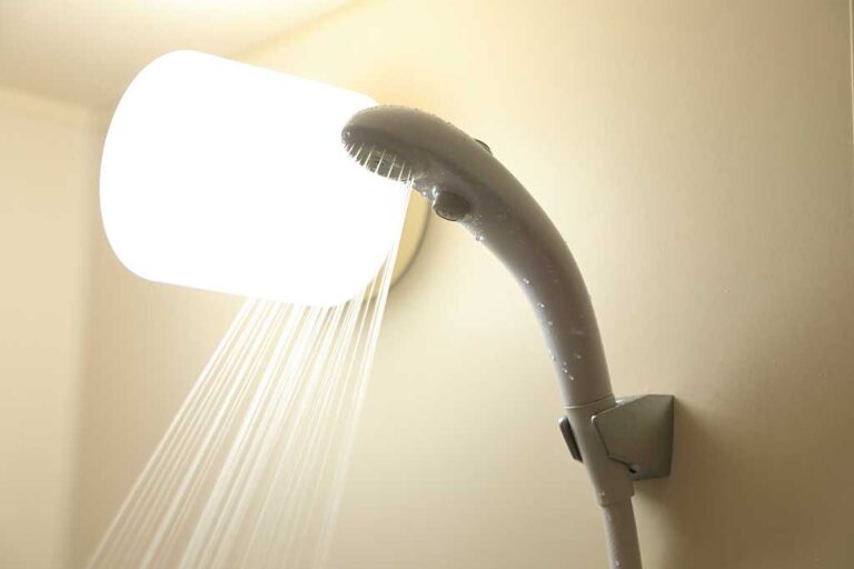 リラックスシャワーの写真素材