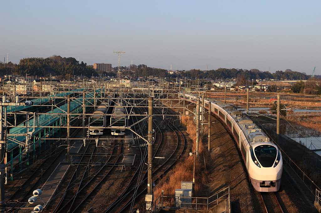 常磐路鉄道旅行の写真素材