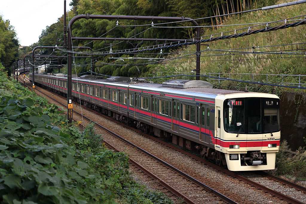 京王線稲城で自然散策の写真素材