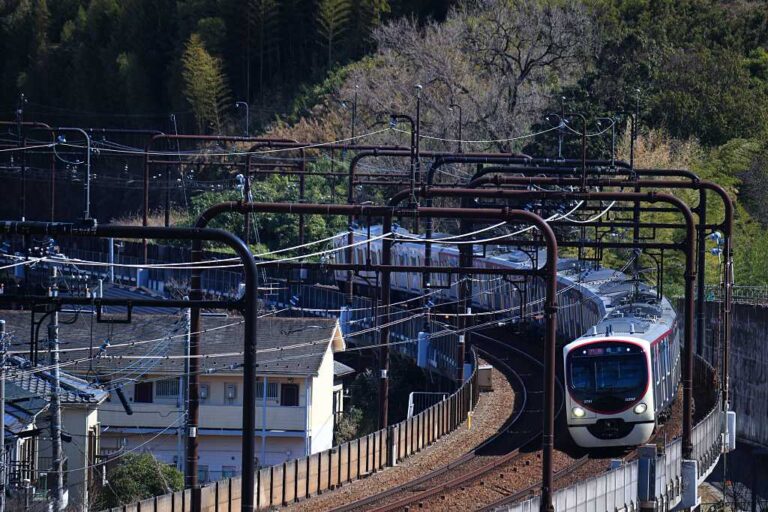 京王線稲城の里山景