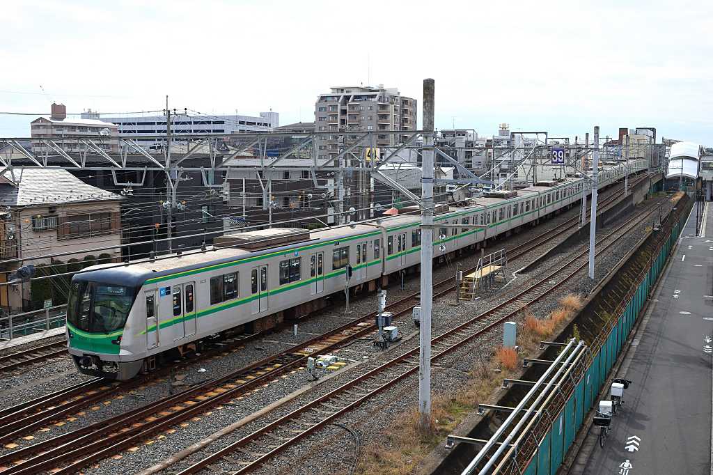 綾瀬車両基地の写真素材