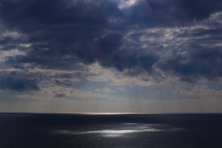 海洋と空の写真素材