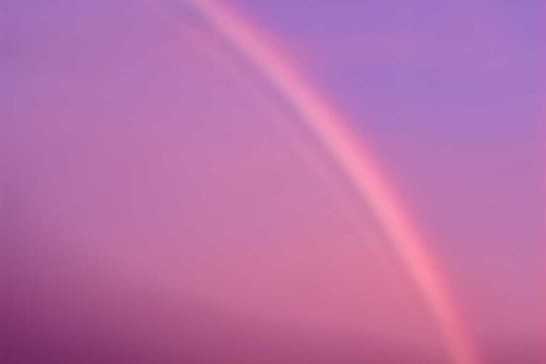 虹と空の写真素材